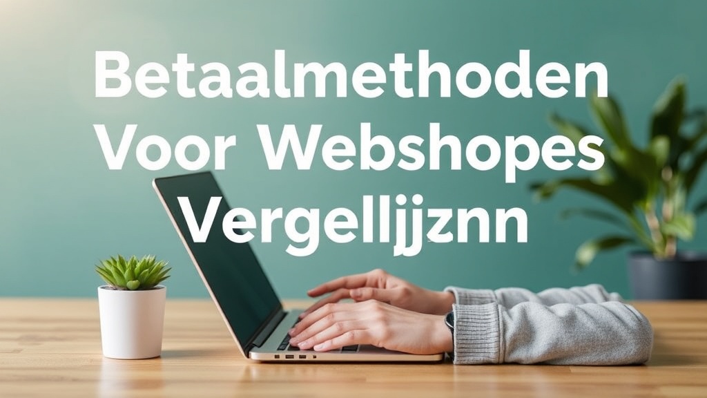 Betaalmethoden Voor Webshops Vergelijken